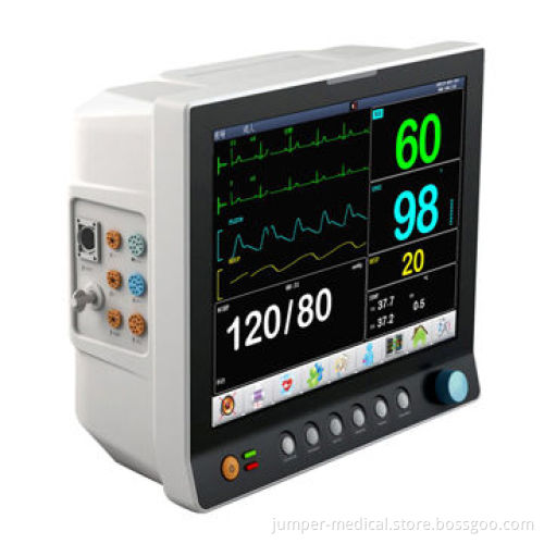 Veterinary Patient Monitor CE Marked 12 Inches SPO2, ECG, NIBP, TEMP, PR, RESP